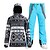abordables Vêtements de ski-Femme Etanche Coupe Vent Chaud Respirabilité Veste de ski avec pantalon Hiver Ensembles de Sport pour Ski Snowboard Sports d&#039;hiver