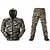cheap Hunting Clothing-Men&#039;s Unisex Hunting Jacket with Pants Outdoor Windproof Quick Dry Breathable Wear Resistance Spring Summer Camo / Camouflage Clothing Suit Polyester Camping / Hiking Hunting Fishing Jungle camouflage