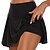 abordables Vêtements de course et de jogging-Femme Jupe de course avec collants Jupe de course Jupe de tennis 2 en 1 Doublure Taille haute Cuissard Short Extérieur Sport &amp; Loisir Athlétique Protection Solaire Respirable Doux Yoga Aptitude