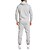 billige Løb &amp; Joggingtøj-mænds jumpsuit efterår vinter afslappet hættetrøje onesies lynlås lang legetøj joggingtrøje (XXL, hvid)