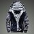 cheap Softshell, Fleece &amp; Hiking Jackets-teen men&#039;s fashion hodie, winter warm fleece hood zipper coat jacket (blue, m)