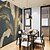 preiswerte Wand- &amp; Ölbilder-wandbild tapete wandaufkleber druck gold tropisches palmblatt leinwand wohnkultur schälen und kleben abnehmbar
