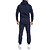 billige Løb &amp; Joggingtøj-mænds jumpsuit efterår vinter afslappet hættetrøje onesies lynlås lang legetøj joggingtrøje (XXL, hvid)