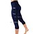 baratos Roupas Para Corrida &amp; Jogging-leggings capri de treino para mulheres com bolsos
