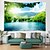 preiswerte Heimtextilien-See Fluss große Wandteppich Kunstdekor Hintergrund Decke Vorhang hängend Zuhause Schlafzimmer Wohnzimmer Dekoration