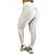 economico Abbigliamento da corsa e da jogging-legging da donna per fitness e loungewear a nido d&#039;ape bianco ghiaccio