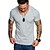 cheap Men&#039;s Tees &amp; Tank Tops-Men&#039;s T shirt Tee Tee Top Plain V Neck Summer Short Sleeve Clothing Apparel Muscle Esencial