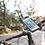 economico Borse bici-Bag Cell Phone 7.28*3.74 pollice Ciclismo per Tutti Cellulare Nero Mountain bike Cicismo su strada Ciclismo ricreativo