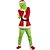 billige Cosplay og Kostumer-Julemands Dragt Herre Dame Drenge Pige Cosplay kostume Jul Karneval Voksen Børn polyester