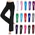 abordables Yoga Pantalons et Bloomers-Taille haute Femme Pantalon de yoga Pantalon bootcut Pantalon évasé Étirement à 4 voies Séchage rapide Evacuation de l&#039;humidité Zumba Aptitude Exercice Physique Capitale Des sports Tenues de Sport