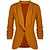 preiswerte Damen Blazer-Damen Mantel Klassicher Stil Volltonfarbe solide Langarm Mantel Geschäft Herbst Frühling Standard Jacken Saphir / V-Ausschnitt / Arbeit