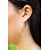 billige Moteøreringer-3 par øreringer i sterlingsølv | hvitt gullbelagte sølv øreringer | store øreringer til kvinner jenter (50/60 / 70mm)