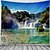 cheap Wall Tapestries-Beautiful And Spectacular Waterfall Scenery Pattern Tapestry Wall Hanging Tapestry Wall Carpet Wall Art Wall Decoration Tapestry Wall Decoration