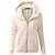 cheap Outdoor Clothing-fastbot fleece jacket women pullover zipper up fuzzy warm coat shearling fluffy outwear hoodie hooded sweatshirt pocket white