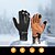 preiswerte Taucherhandschuhe-Winter Fahrradhandschuhe Touch- Handschuhe Reflektierend tragbar Atmungsaktiv Skifest Vollfinger Sporthandschuhe Lycra Schwarz / gelb für Erwachsene Radsport / Fahhrad Sporthandschuhe