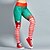 cheap Running &amp; Jogging Clothing-Women&#039;s Running Tights Leggings Compression Pants Street Base Layer Bottoms Spandex Winter Fitness Gym Workout Running Training Exercise Tummy Control Butt Lift Breathable Sport 3D Christmas Red and