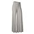 billige Pants-kvinders højtaljede lange palazzobukser maillard bukser med brede ben, flydende jakkesætsbukser med lommer kaki