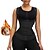 billige Sport Fritid-Taljetræningsvest Body Shaper Svedkorset til træningsbrug Sport Spandex Yoga Gym træning Pilates Justerbar Vægttab Tummy Fat Burner Hot Sved Til Herre Dame / Voksne