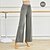 cheap Sport Athleisure-Women&#039;s High Waist Yoga Pants Wide Leg Drawstring Pants / Trousers Breathable White Black Burgundy Cotton Yoga Fitness Gym Workout Winter Sports Activewear Stretchy Loose