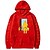 abordables Disfraces de Cosplay diario-Unisex banana fish sudadera con capucha harajuku sudadera cosplay disfraz de manga larga abrigo para niñas mujeres para fanáticos del anime rojo
