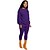 cheap Sports Athleisure-Women&#039;s 2 Piece Set Pure Color Crew Neck Cotton Solid Color Sport Athleisure Clothing Suit Long Sleeve Warm Comfortable Running Everyday Use Daily Outdoor / 2pcs / pack