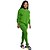 cheap Sports Athleisure-Women&#039;s 2 Piece Set Pure Color Crew Neck Cotton Solid Color Sport Athleisure Clothing Suit Long Sleeve Warm Comfortable Running Everyday Use Daily Outdoor / 2pcs / pack