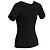 cheap Running Clothing Accessories-Women Neoprene Sauna Suit Full Body Shaper Waist Trainer For Suit Sleeve Zipper Corset Sweat Shirt Fat Burner (Black,S)