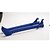 billige Skøyteløp-2stk skøyteblad vakter justerbare skøyte sko dekke ishockey figur beskytter blad vakt beskytter for rulleskøyter lake blue