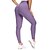 cheap Sport Athleisure-Women&#039;s High Waist Yoga Pants Scrunch Butt Ruched Butt Lifting Tights Leggings Tummy Control Butt Lift Breathable Solid Color Purple Light Purple Blue Spandex Yoga Fitness Gym Workout Winter Sports