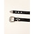abordables Belts-Mujer Cinturón de Cintura Fiesta Calle Uso Diario Festivos Negro Cinturón Color puro / Básico / Otoño / Invierno / Primavera / Verano