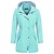 cheap Softshell, Fleece &amp; Hiking Jackets-womens rain coat lightweight hooded long raincoat outdoor breathable rain jackets waterproof trench jackets orange
