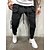 cheap Cargo Pants-Men&#039;s Casual Athleisure Multiple Pockets Elastic Drawstring Design Jogger Trousers Cargo Pants Pants Solid Color White Black Gray M L XL XXL XXXL
