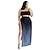 cheap Plus Size Dresses-Women&#039;s Plus Size Solid Color Two Piece Dress Split Sleeveless Sexy Summer Daily Maxi long Dress Dress / Slim