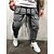 cheap Cargo Pants-Men&#039;s Casual Athleisure Multiple Pockets Elastic Drawstring Design Jogger Trousers Cargo Pants Pants Solid Color White Black Gray M L XL XXL XXXL
