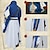 economico Cosplay e manga-costume cosplay viola evergarden costume da donna uniforme anime, blu scuro, piccolo