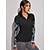 cheap Running &amp; Jogging Clothing-Women&#039;s Long Sleeve High Neck Running Shirt Thumbhole Quarter Zip Tee Tshirt Top Athletic Athleisure Nylon Thermal Warm Breathable Soft Gym Workout Running Jogging Training Exercise Sportswear Black