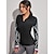 cheap Running &amp; Jogging Clothing-Women&#039;s Long Sleeve High Neck Running Shirt Thumbhole Quarter Zip Tee Tshirt Top Athletic Athleisure Nylon Thermal Warm Breathable Soft Gym Workout Running Jogging Training Exercise Sportswear Black