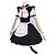 preiswerte Anime Cosplay-Inspiriert von NEKOPARA Chocolate Anime Cosplay Kostüme Japanisch Cosplay-Anzüge Halloween Kleid Socken Schleife Für Damen / Schwanz / Hut / Kopfbedeckung / Armband / Fliege