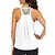 cheap Running &amp; Jogging Clothing-Women&#039;s Sleeveless Running Tank Top Singlet Top Athletic Athleisure Summer Quick Dry Breathable Soft Gym Workout Running Jogging Training Exercise Sportswear Solid Colored Normal Watermelon Red