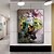 preiswerte Ölgemälde-100% handgemalte zeitgenössische Kunst Ölgemälde auf Leinwand moderne Gemälde Wohnkultur abstrakte Blumenkunst Malerei große Leinwand Kunst (gerollte Leinwand ohne Rahmen)