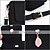 cheap Bags-crossbody bags for women leaf pendant card holder phone checkbook organizer snap pocket purse black