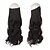 abordables Extensions Synthétiques-extensions de cheveux fil secret invisible extensions de cheveux couronne cachée une pièce bouclés ondulés extension de cheveux cachés postiches synthétiques pour femmes 20 pouces