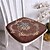 cheap Blankets &amp; Throws-Decorative Toss Pillows Exquisite Jacquard Solid Color European style Embossing Thicken Chair Cushion Home Office Seat Bar Dining Chair Seat Pads Garden Floor Cushion