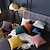 billige Tepper og pledd-1 stk dekorativt putedeksel putetrekk semsket farge farget mønster putetrekk for sengesofa 18 * 18 tommer 45 * 45 cm