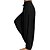 abordables Pants-Mujer Pantalones de yoga Secado rápido Dispersor de humedad Ligero Pantalones Harén Correa Entrenamiento de gimnasio Pilates Danza Alta cintura Hippie Boho Pololos Blanco Negro Gris Talla Grande