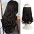 cheap Synthetic Extensions-Hair Extensions Invisible Secret Wire Hidden Crown Hair Extensions One Piece Curly Wavy Hidden Hair Extension Synthetic Hairpieces for Women 20 Inch