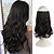 abordables Extensions Synthétiques-extensions de cheveux fil secret invisible extensions de cheveux couronne cachée une pièce bouclés ondulés extension de cheveux cachés postiches synthétiques pour femmes 20 pouces