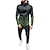 billige Hoodies-menns joggesko med hettegenser og joggebukse med lynlås, varm sportsdrakt (gradient grønt sett, m)