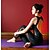 cheap Sport Athleisure-Women&#039;s Aerial Yoga Jumpsuit Patchwork Removable Pad Summer Romper White Black Yoga Ballet Pilates Mesh Butt Lift Quick Dry Moisture Wicking Sport Activewear High Elasticity / Spandex