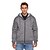 cheap Softshell, Fleece &amp; Hiking Jackets-winter fleece jacket for men hooded warm zip hoodie trench coat jacket outwear sweatshirt gray